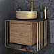 Grossman Мебель для ванной Винтаж 70 GR-5010GW веллингтон/металл золото – фотография-13